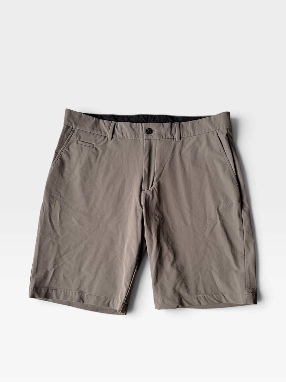 Men's KJUS Performance Casual Shorts  52/ L Taupe Travel Outdoor Gorpcore